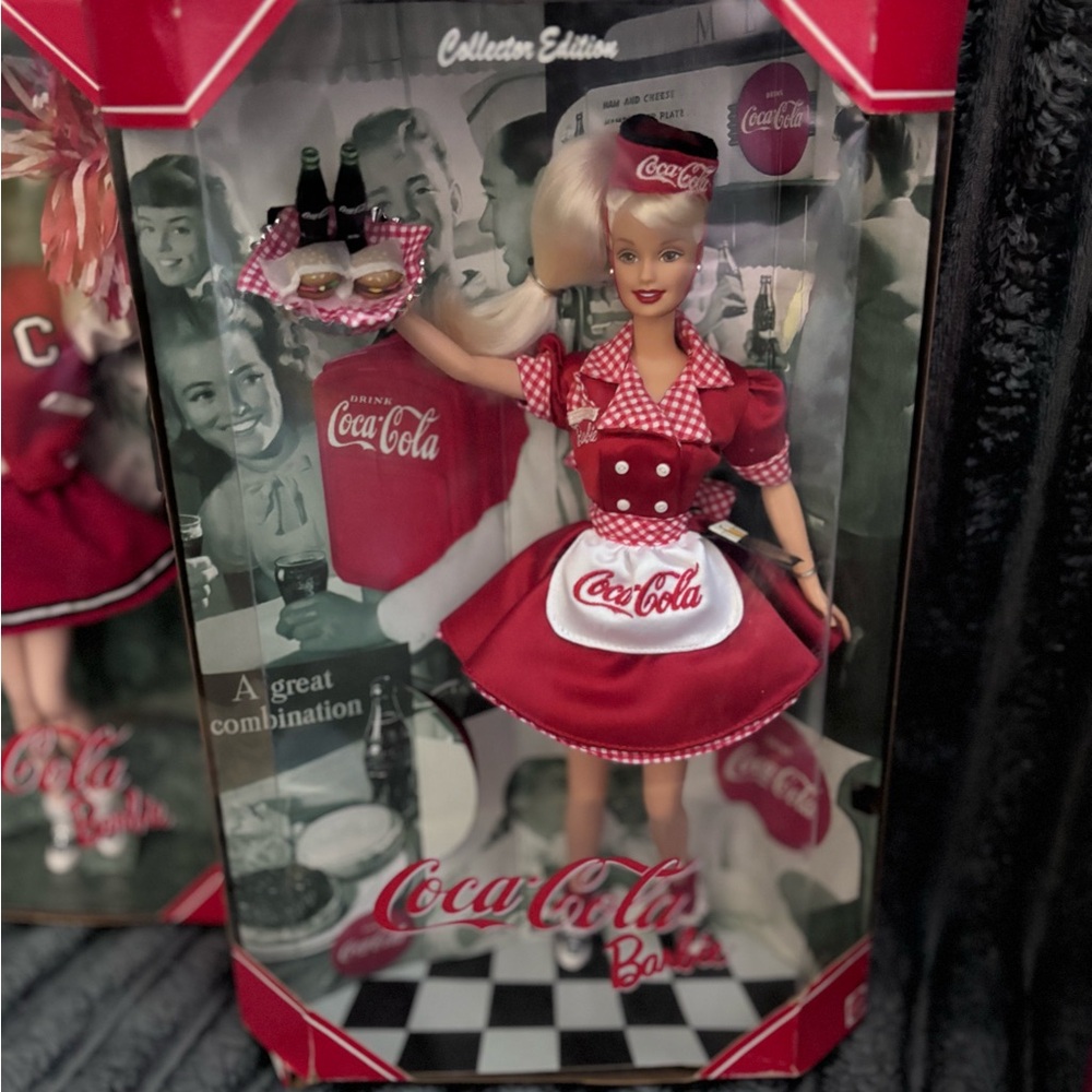 Coca-Cola Barbie in Red and White Dress